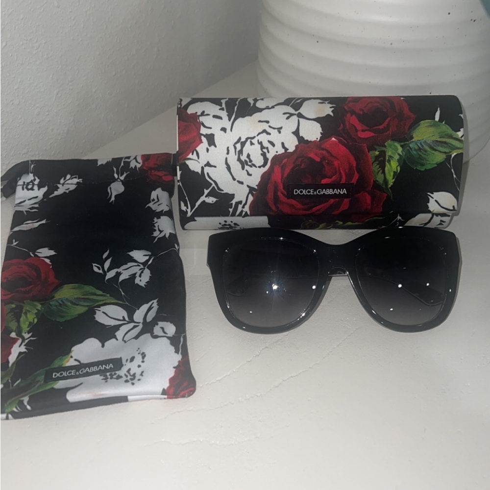 Dolce  & Gabbana oversized sunglasses